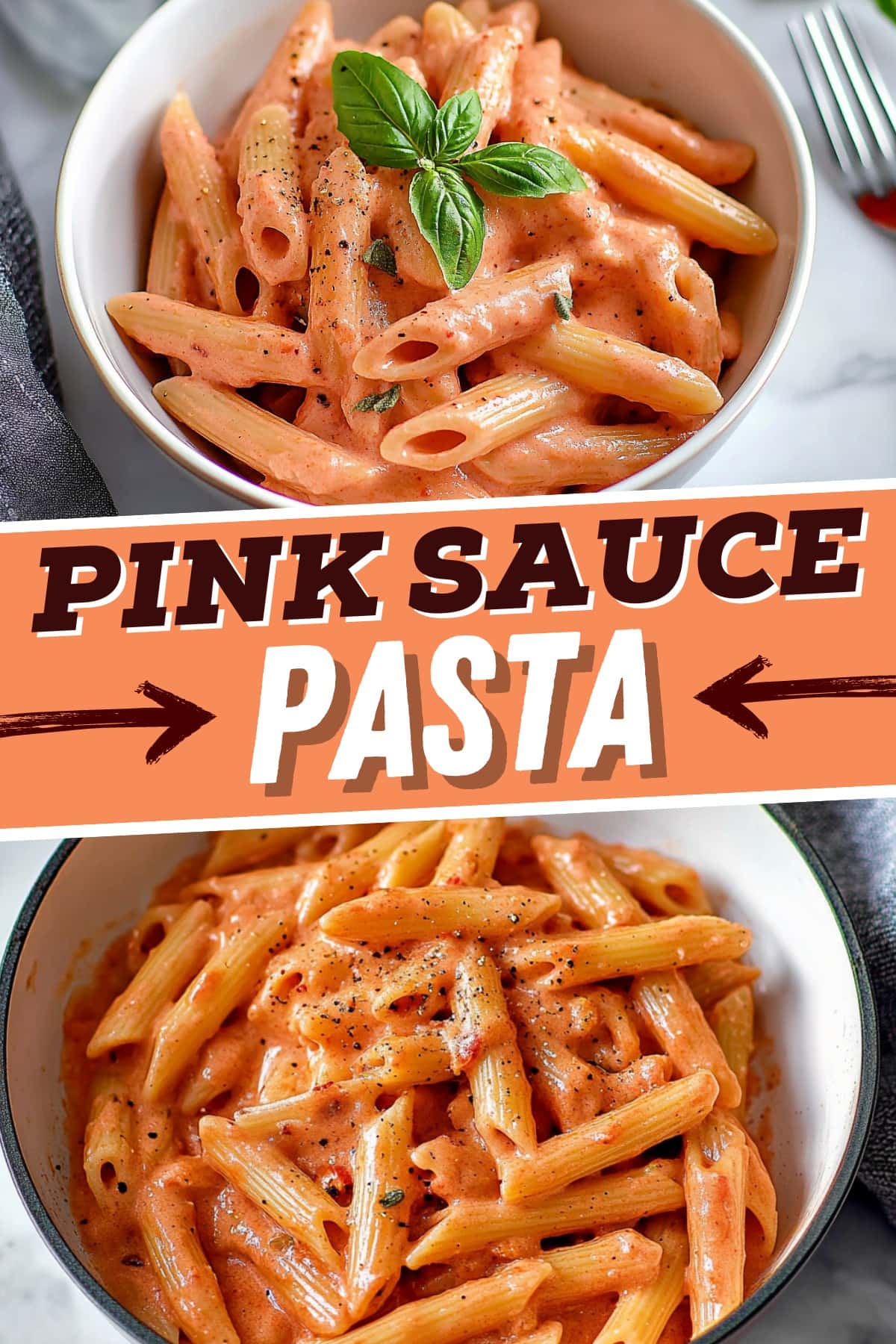 Pink Sauce Pasta Insanely Good