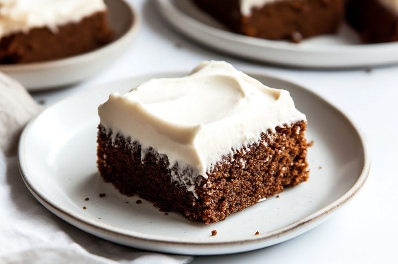 Gingerbread Sheet Cake