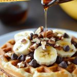 Banana Bread Waffles Recipe