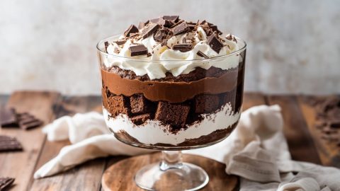 Chocolate Brownie Trifle