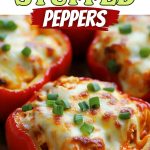 Buffalo Chicken Stuffed Peppers