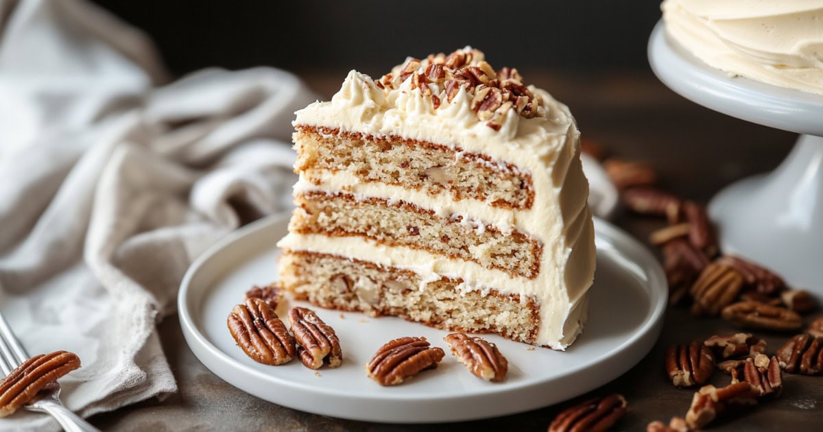 Butter Pecan Cake Recipe