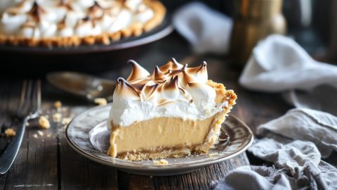 Butterscotch Pie with Meringue Recipe