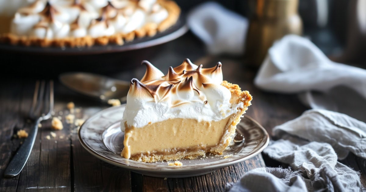 Butterscotch Pie with Meringue Recipe