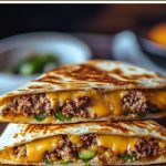 Cheeseburger Quesadillas