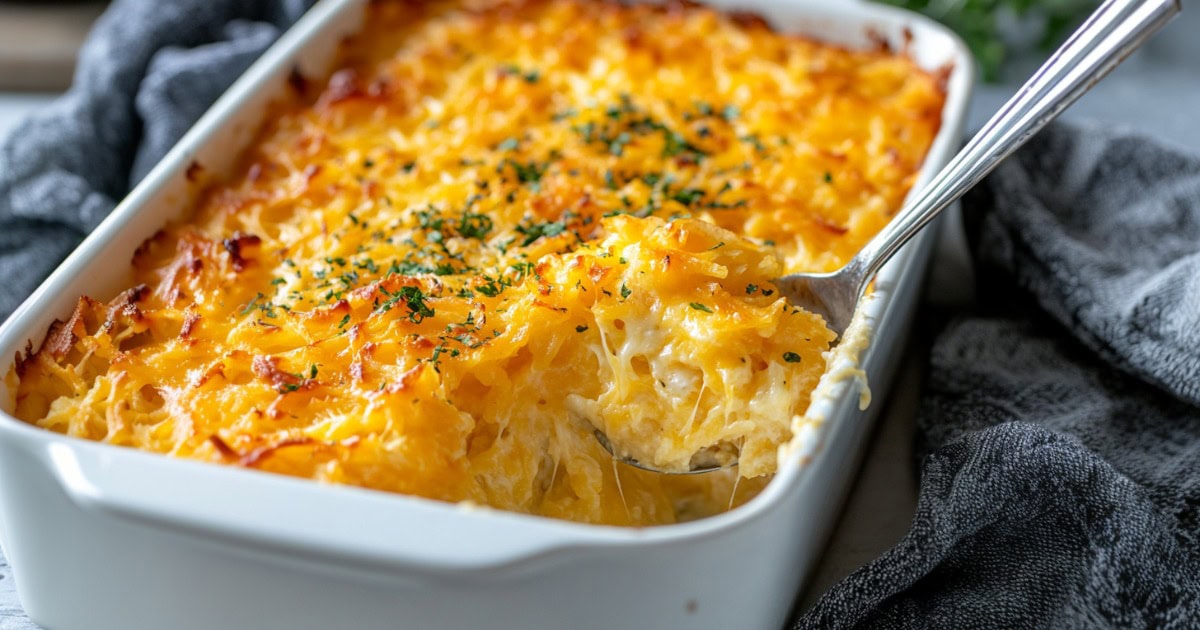 Cheesy Hashbrown Casserole Recipe