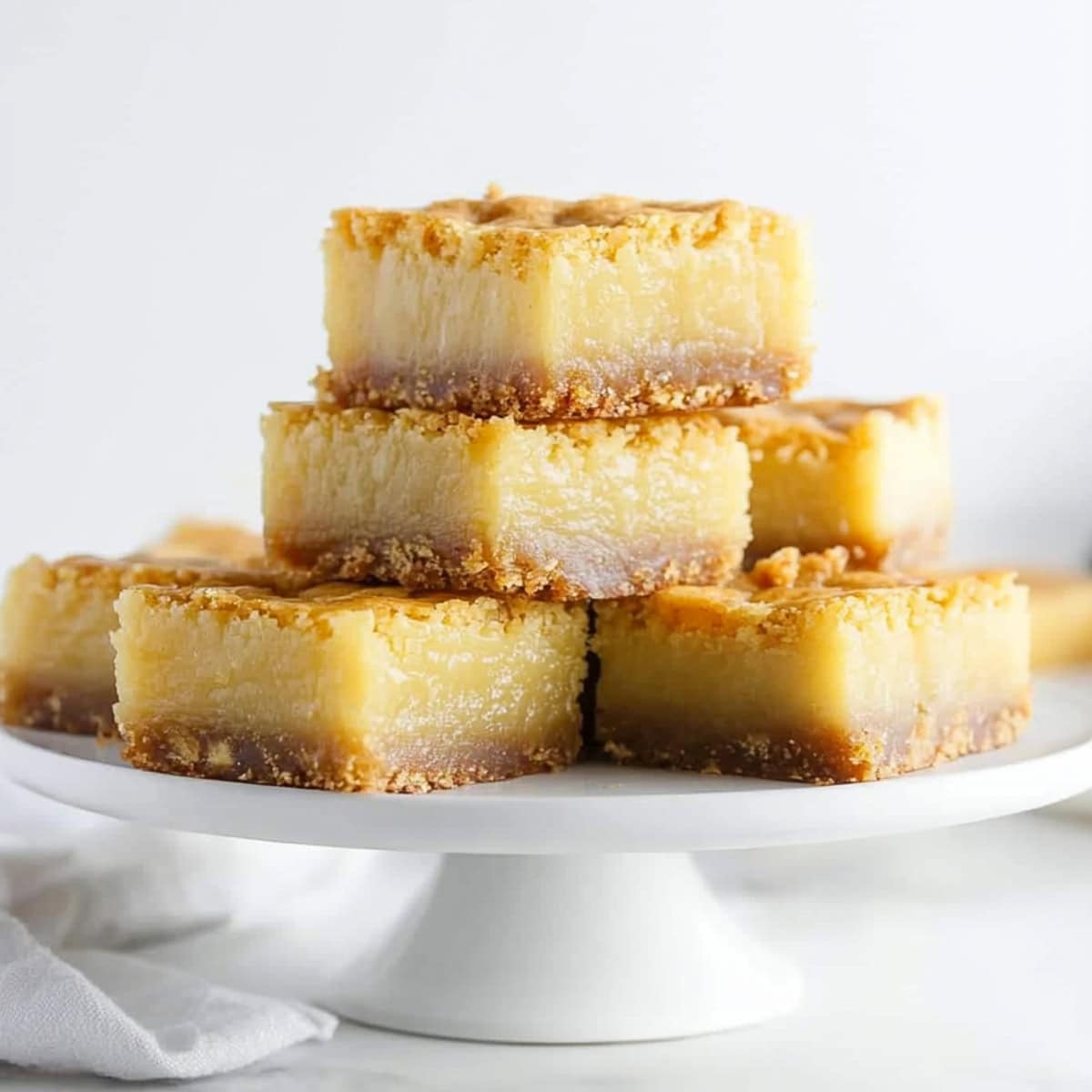 A kitchen stand of stacked chess squares.