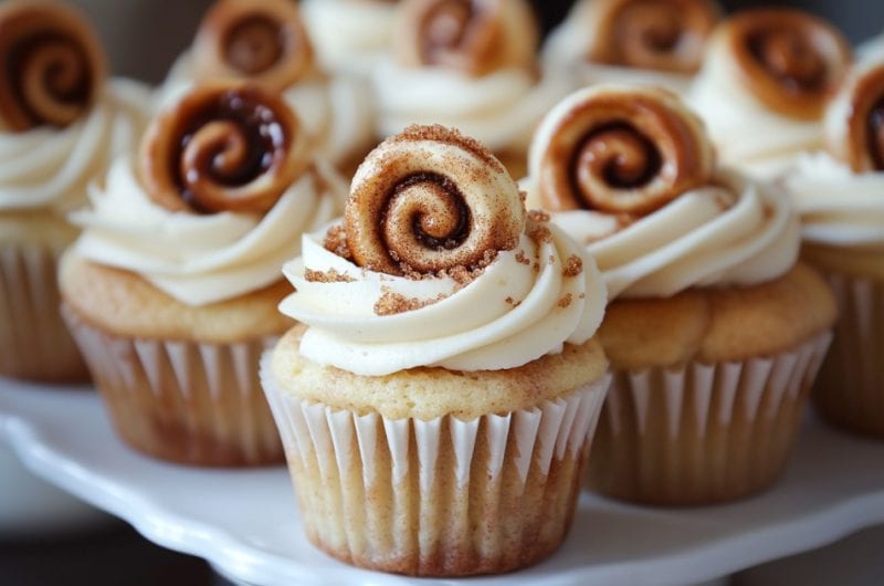 Cinnamon Roll Cupcakes Recipe