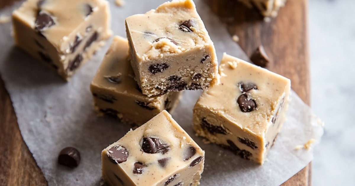 Cookie Dough Fudge Recipe