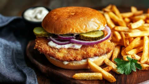 Crispy Pork Tenderloin Sandwich Recipe