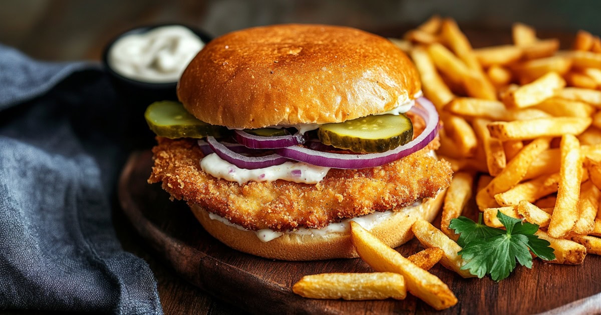 Crispy Pork Tenderloin Sandwich Recipe