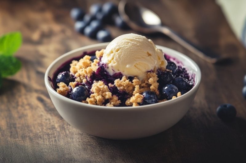 Easy Blueberry Crumble Recipe