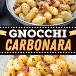 Gnocchi Carbonara