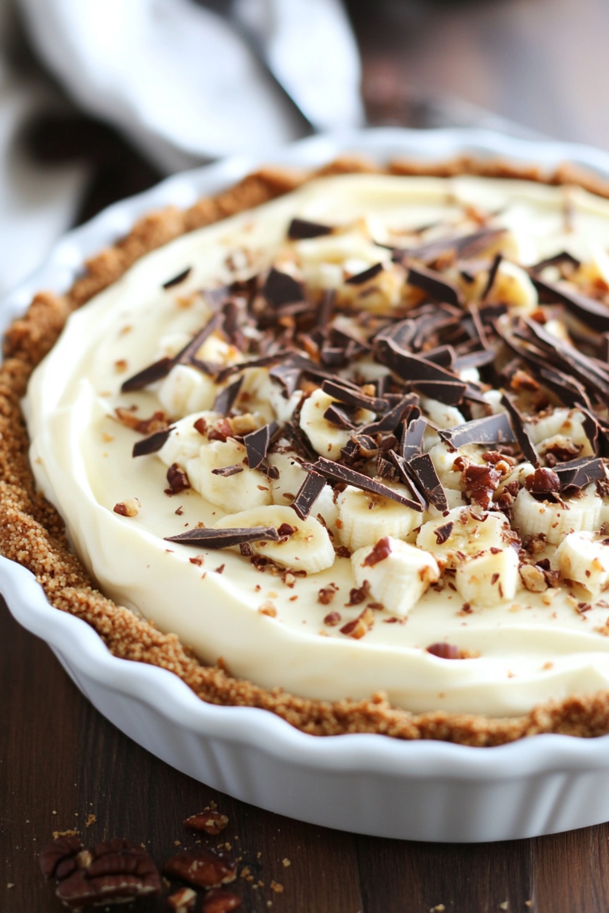 Homemade Banana Cream Pie