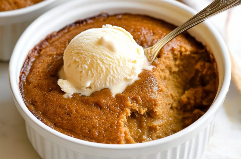 Traditional Indian pudding served warm, dense and creamy texture.