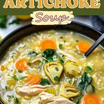 Lemon Chicken Artichoke Soup