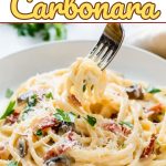 Mushroom Carbonara