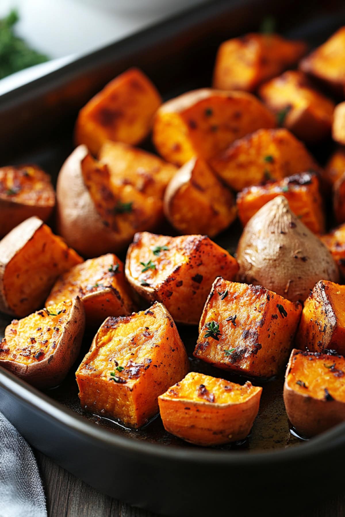 Oven Roasted Sweet Potatoes