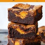 Fudgy Pumpkin Brownies Recipe