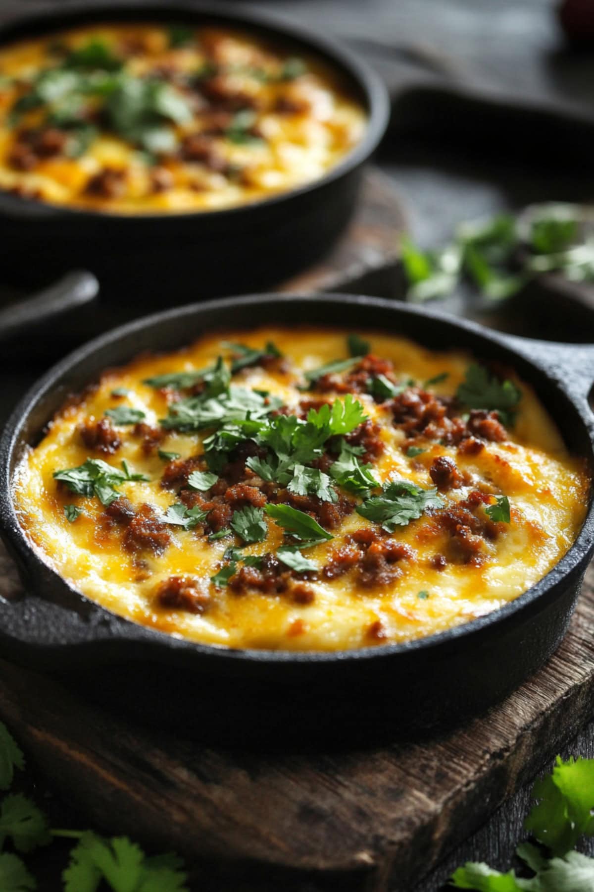 Queso Fundido in a Black Staub