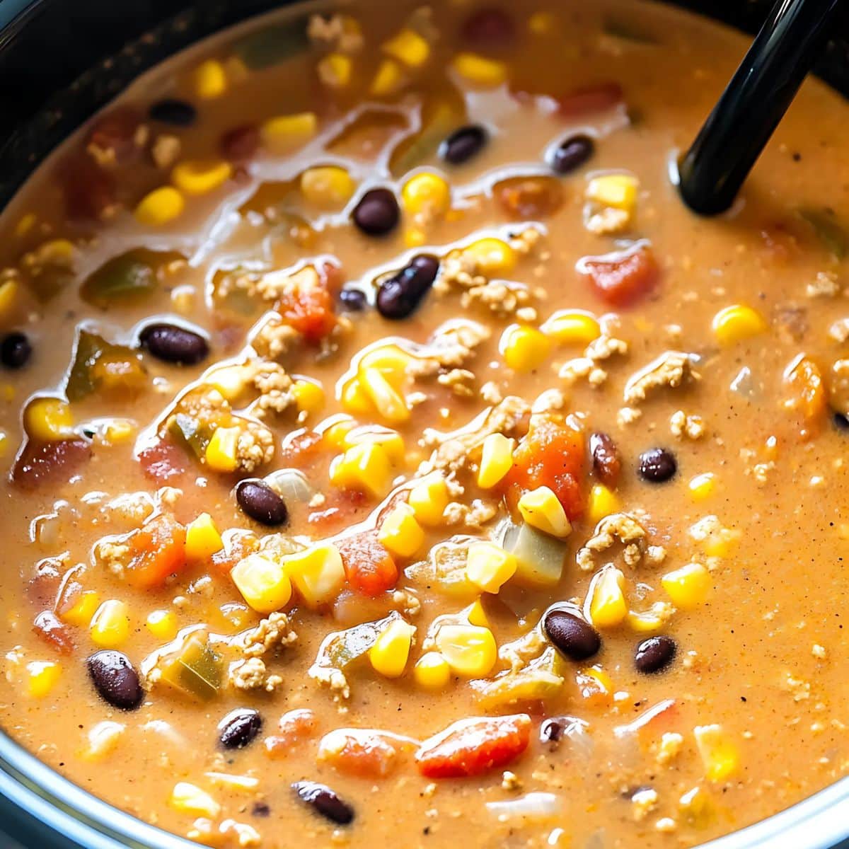 Slow Cooker Nacho Soup Insanely Good