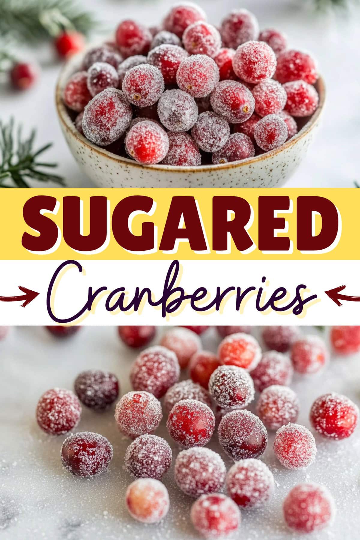 Sugared Cranberries - Insanely Good