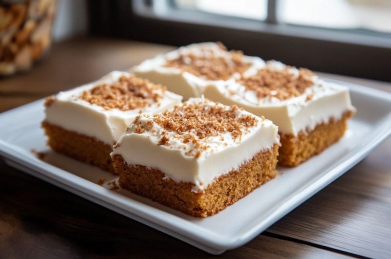 Sweet Potato Sheet Cake with Cream Cheese Frosting Recipe