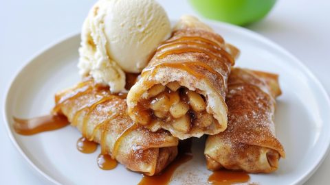 Apple Pie Egg Rolls Recipe