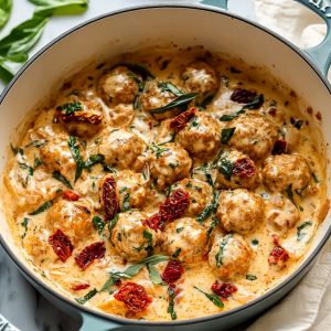 Marry Me Chicken Meatballs - Insanely Good