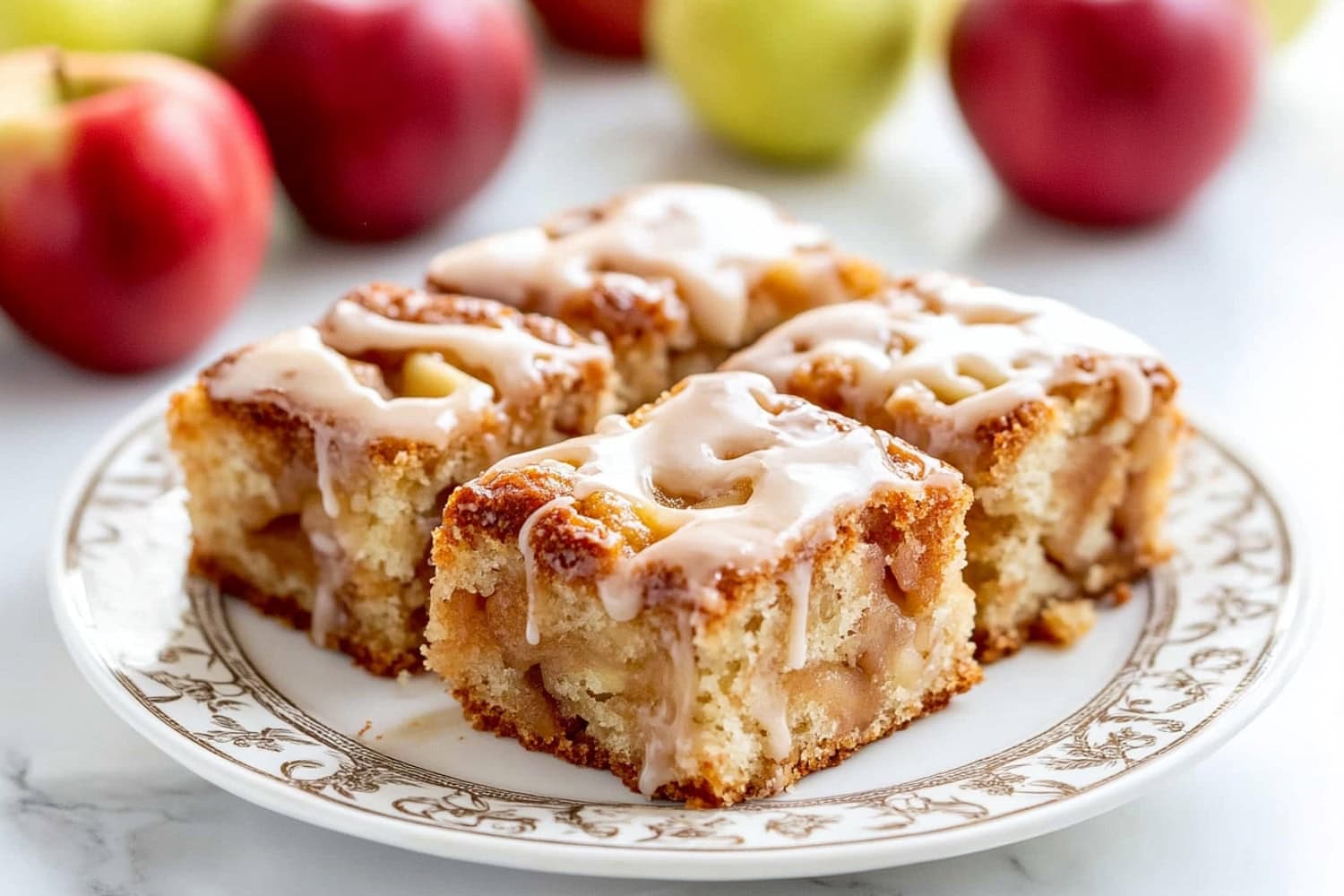 Apple Fritter Cake Recipe