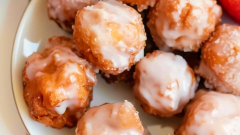 Apple Fritter Bites