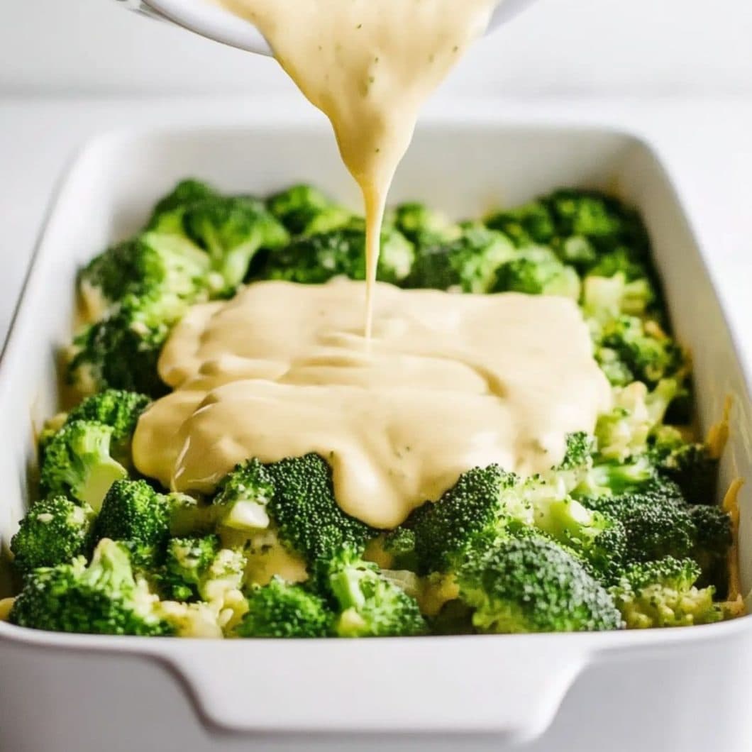 Brocolli Rizz Broccoli Casserole with Ritz Crackers - Insanely Good