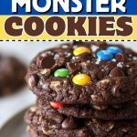 Chocolate Monster Cookies