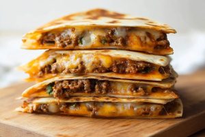 Ground Beef Quesadillas