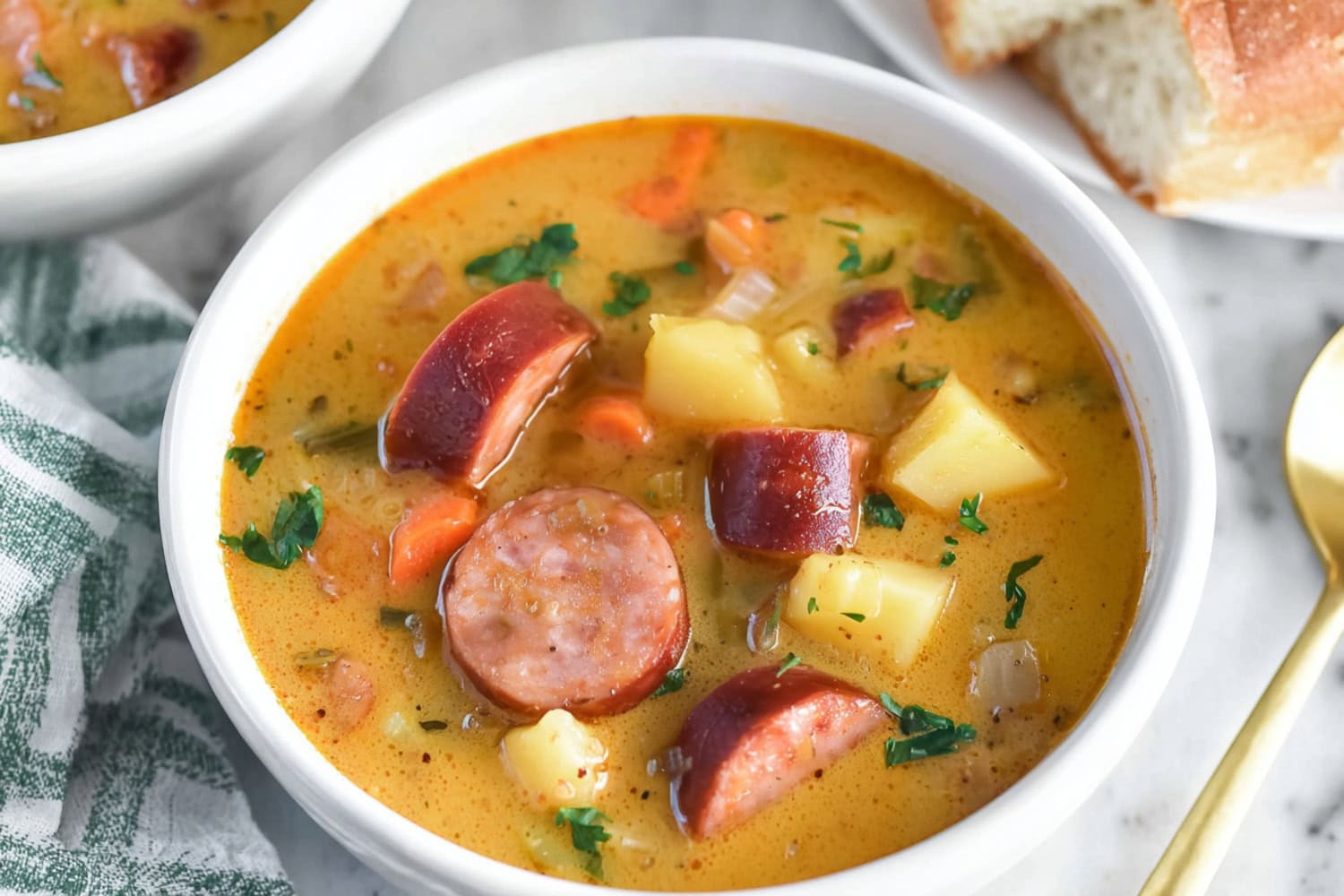 Kielbasa Potato Soup