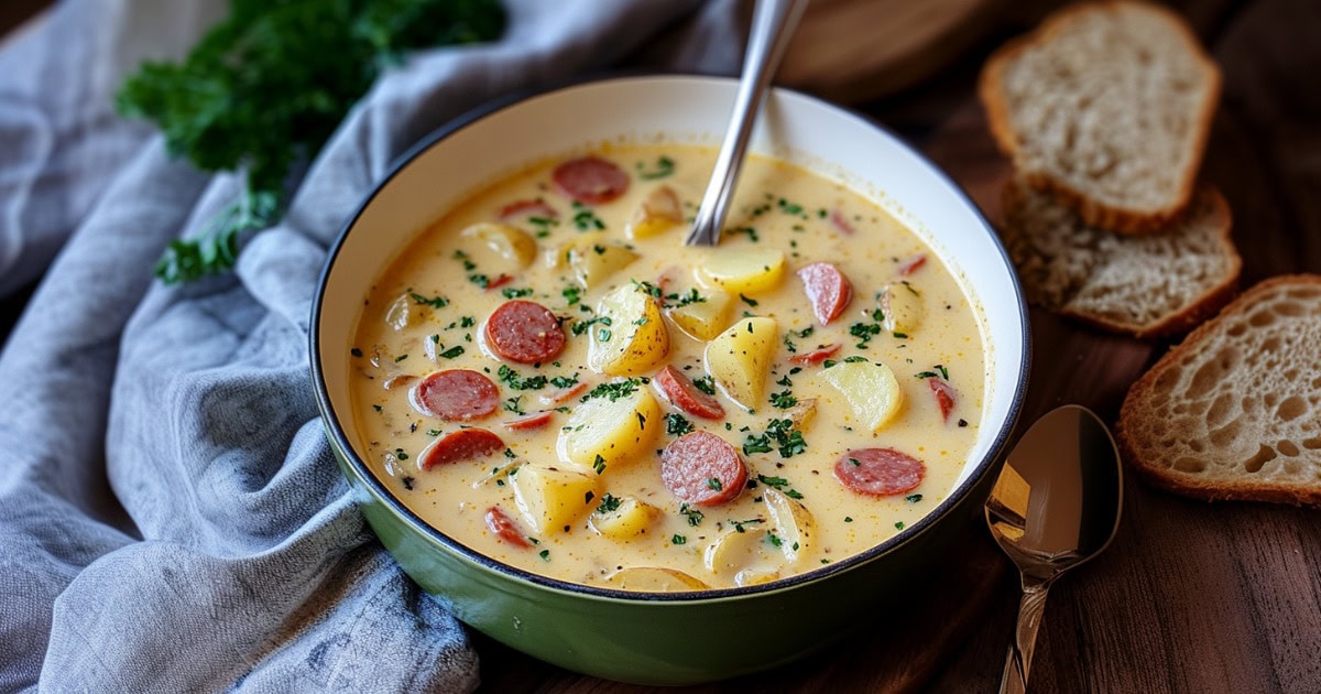 Kielbasa Potato Soup Recipe