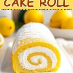 Lemon Cake Roll