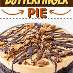 No Bake Butterfinger Pie