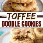 Toffee Doodle Cookies