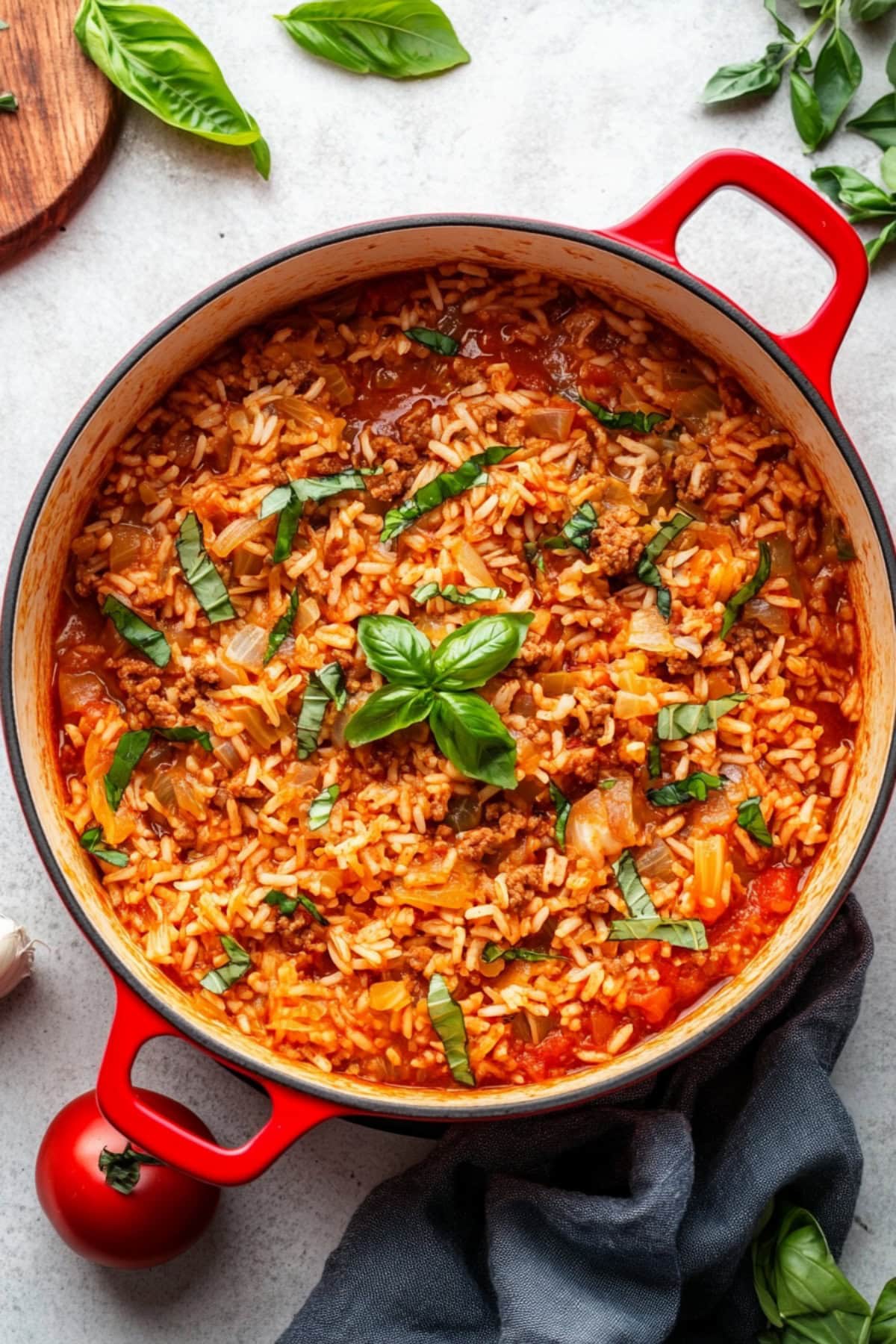 Unstuffed Cabbage Rolls in a Dutch Oven