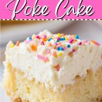 Vanilla Poke Cake