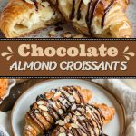 Chocolate Almond Croissants Latte Cookies