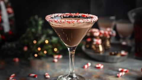 Chocolate Mocktail Martini