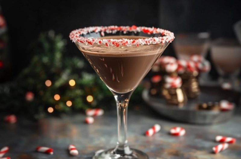 Chocolate Mocktail Martini