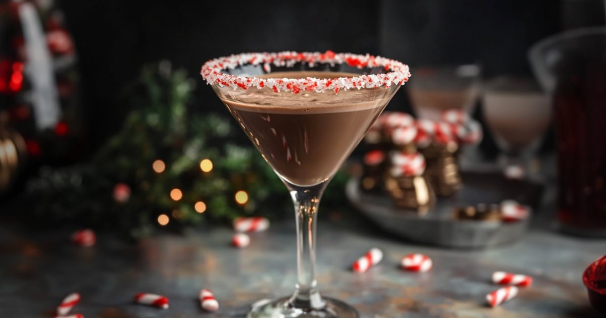 Chocolate Mocktail Martini