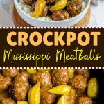 Crockpot Mississippi Meatballs