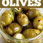 feta-stuffed olives