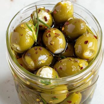 Feta-Stuffed Olives