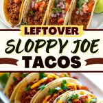 Leftover Sloppy Joes Tacos