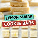 Lemon Sugar Cookie Bars